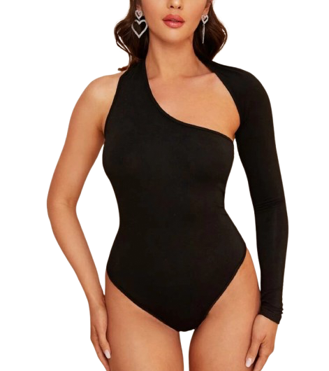 That`s What I Like-One Shoulder Bodysuit