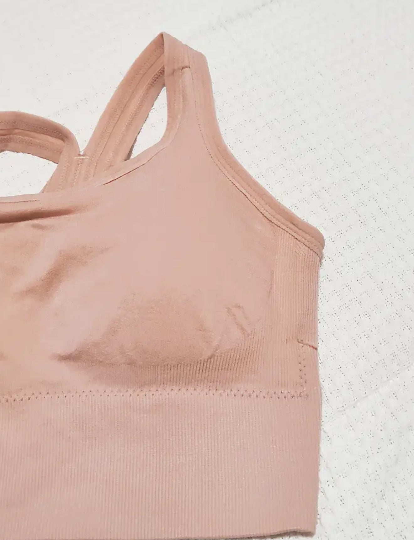 She’s Flexin-Full Coverage Cross Strap Sports Bra