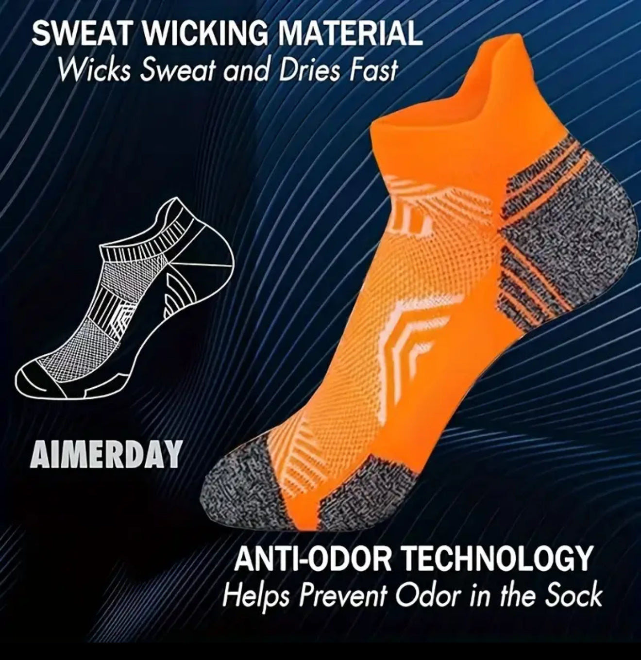 breathable socks for jogging and training
