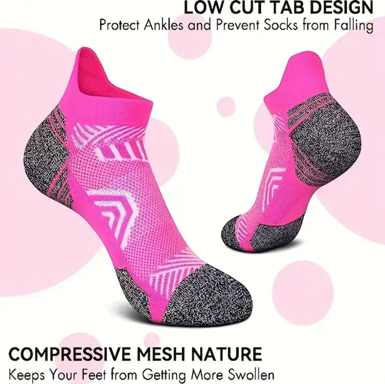 unisex running socks breathable