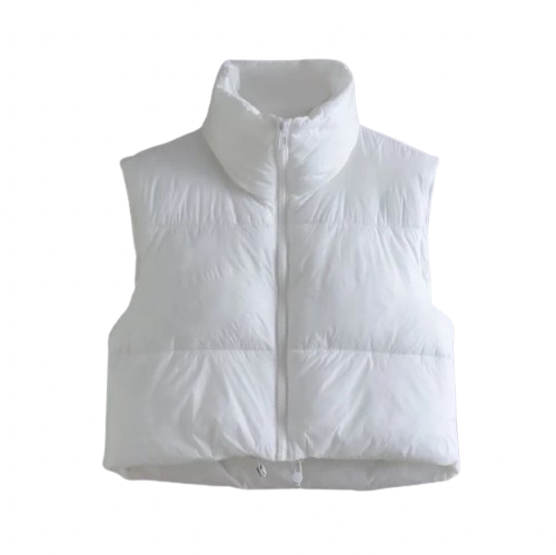 What`s The Tea-Fashion Puffer Vest